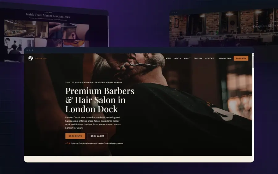 Team Master London Dock homepage
